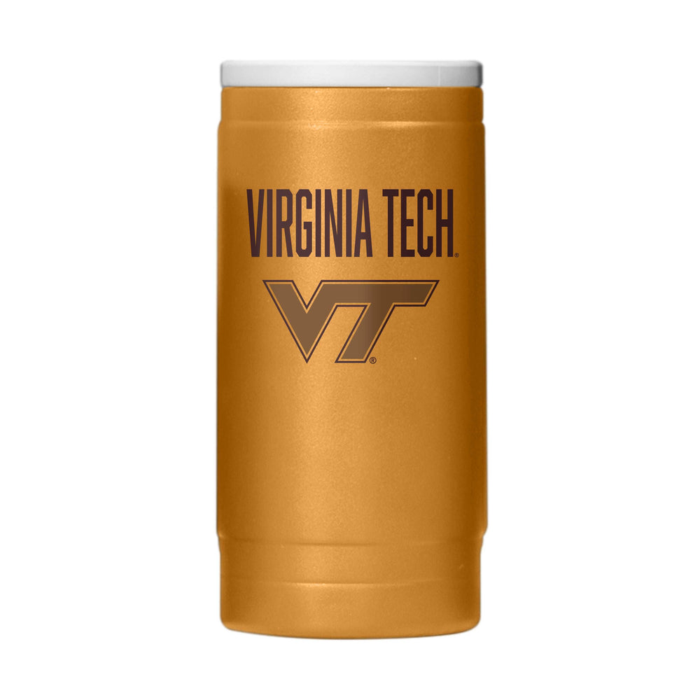 Virginia Tech Huddle Powder Coat Slim Can Coolie - Logo Brands - Flyclothing LLC