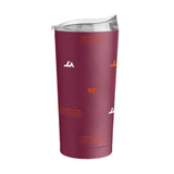 Virginia Tech 20oz Step And Repeat Powder Coat Tumbler - Logo Brands - Flyclothing LLC
