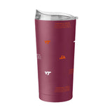 Virginia Tech 20oz Step And Repeat Powder Coat Tumbler - Logo Brands - Flyclothing LLC