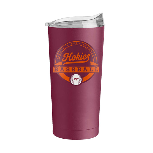 Virginia Tech Baseball 20oz Powder Coat Tumbler - Logo Brands - Flyclothing LLC
