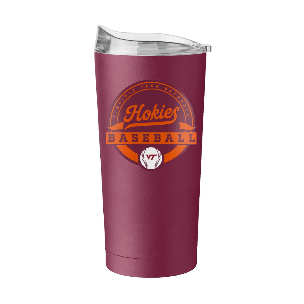 Virginia Tech Baseball 20oz Powder Coat Tumbler - Logo Brands - Flyclothing LLC