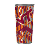 Virginia Tech 20oz Flex Plastic Wall Stainless Tumbler - Logo Brands - Flyclothing LLC
