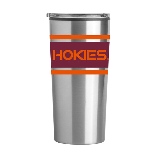 Virginia Tech Stripe 20 oz Fusion Tumbler - Logo Brands - Flyclothing LLC