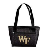 Wake Forest Leopard Print 16 Can Cooler Tote - Logo Brands - Flyclothing LLC