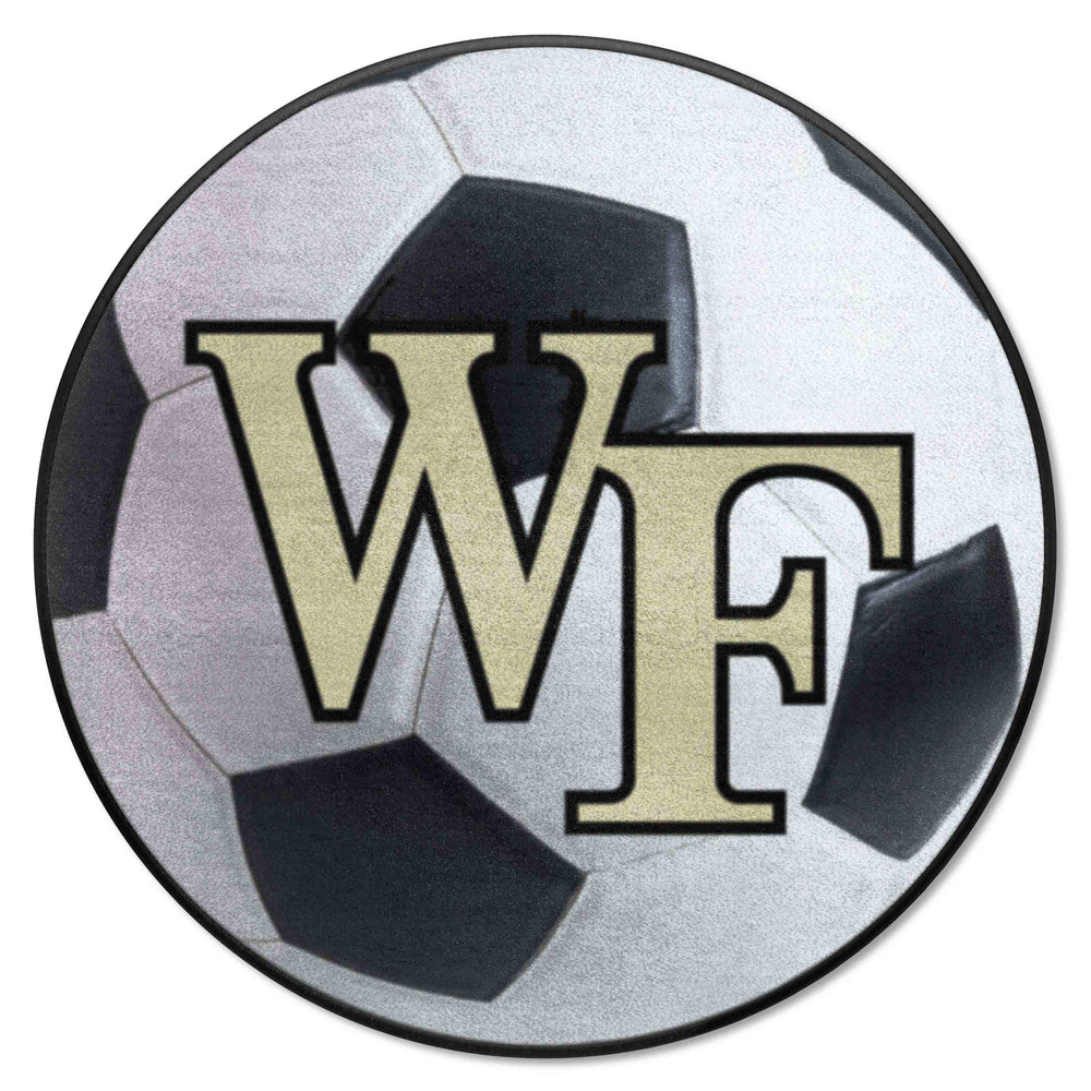 Wake Forest University Soccer Ball Mat - Logo Brands - Flyclothing LLC