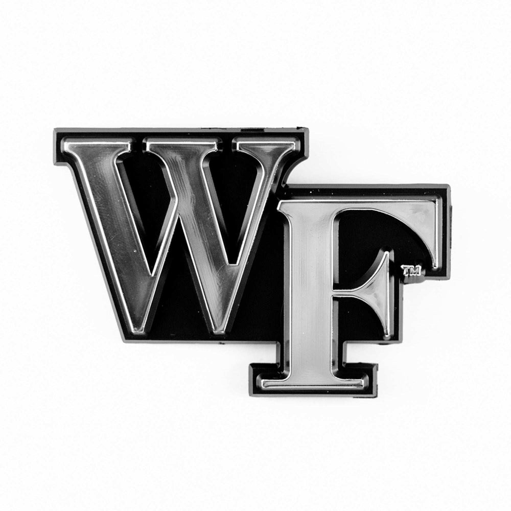 Wake Forest University Molded Chrome Emblem - Logo Brands - Flyclothing LLC