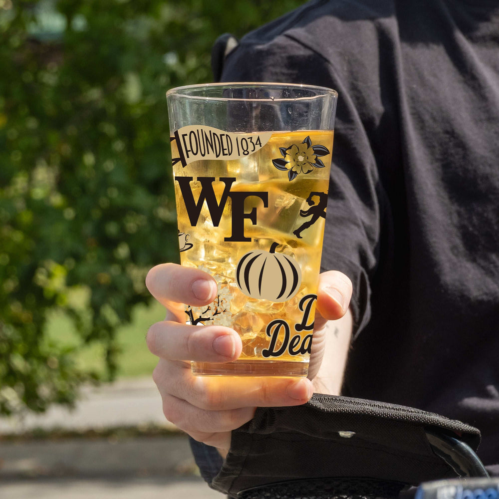 Wake Forest 16oz Native Pint Glass - Logo Brands - Flyclothing LLC