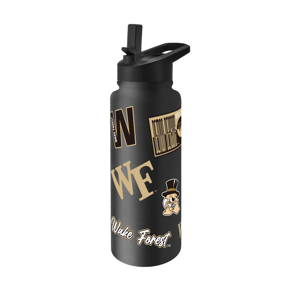 Wake Forest 34oz Dreamweave Quencher Bottle - Logo Brands - Flyclothing LLC