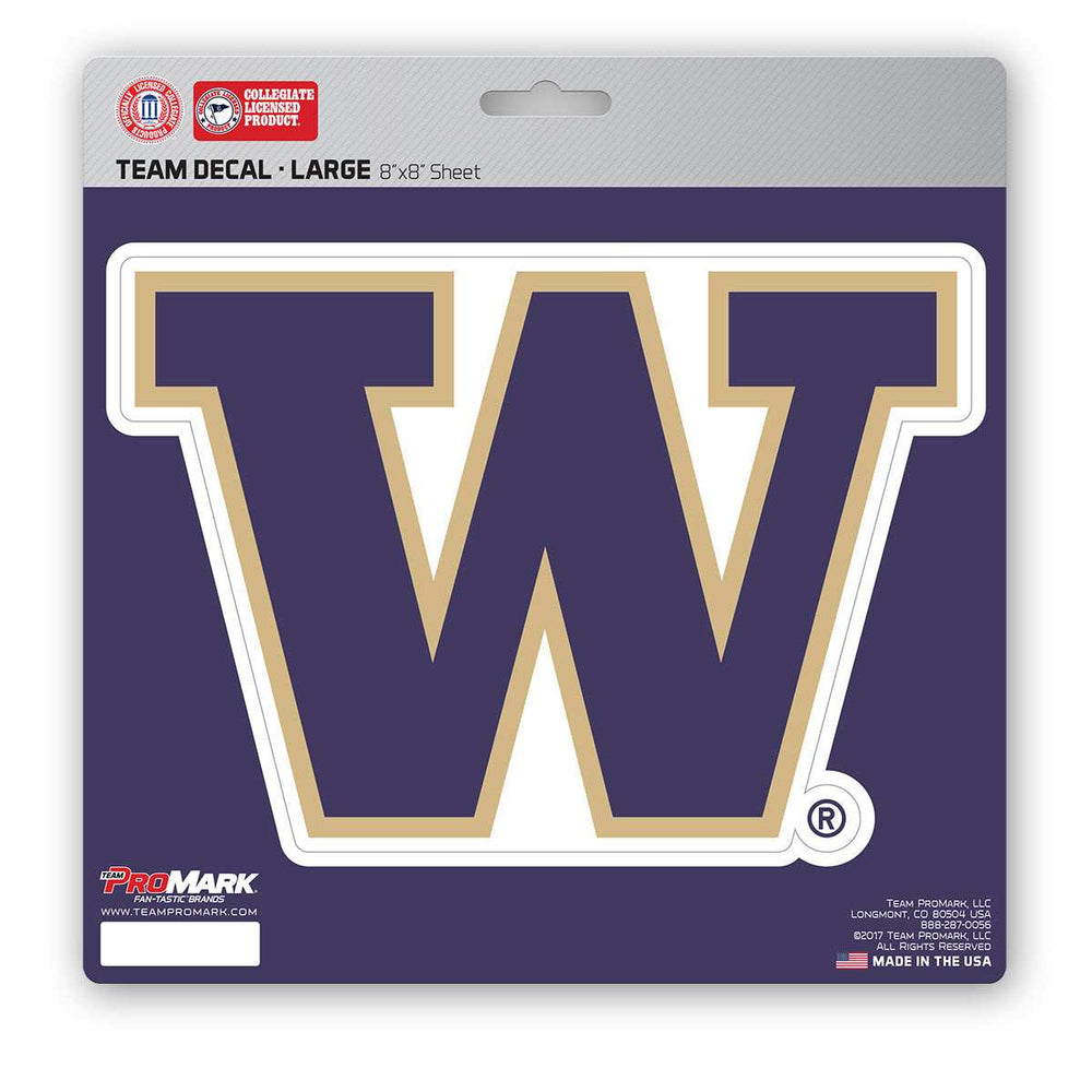 University of Washington Large Decal - Logo Brands - Flyclothing LLC
