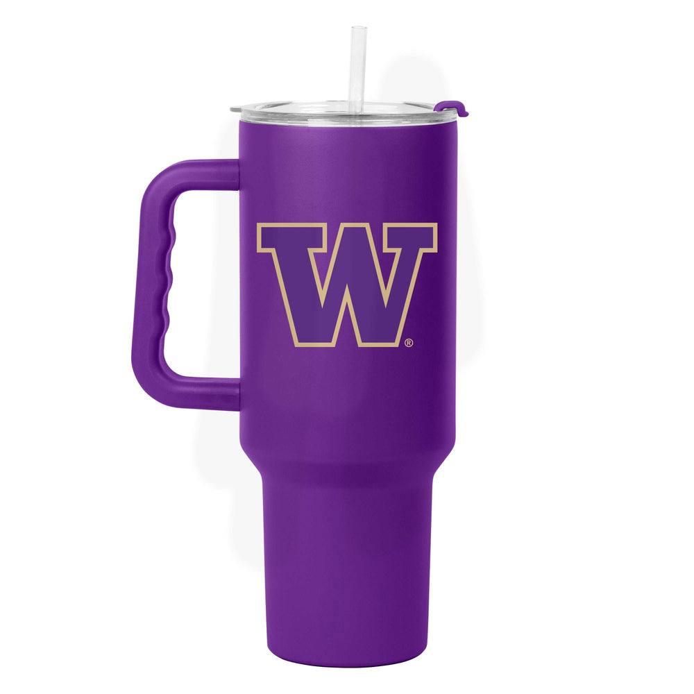 Washington 40oz Flipside Powder Coat Tumbler - Logo Brands - Flyclothing LLC
