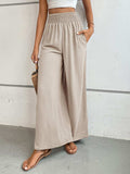 Perfee Wide Leg Pants with Pockets - Trendsi - Flyclothing LLC