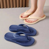Toe Post Platform Slippers - Trendsi - Flyclothing LLC