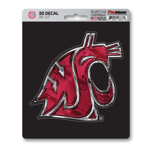 Washington State University 3D Decal - Logo Brands - Flyclothing LLC