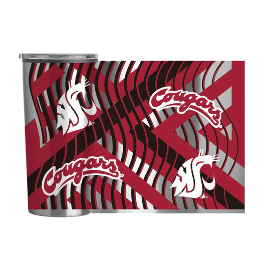 WA State Flex 20oz Plastic Wall Stainless Tumbler - Logo Brands - Flyclothing LLC