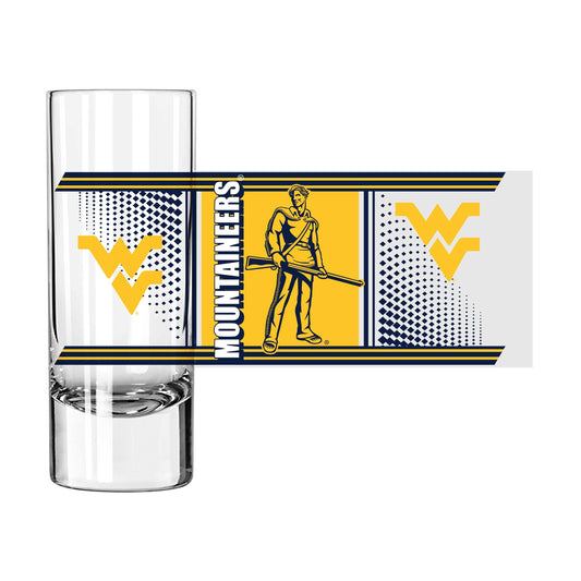 West Virginia 2.5oz Hero Shooter Glass - Logo Brands - Flyclothing LLC