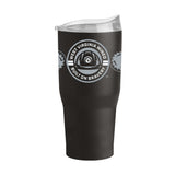 West Virginia Built On Bravery 30oz Powder Coat Tumbler - Logo Brands - Flyclothing LLC
