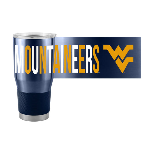 West Virginia Overtime 30 oz Stainless Tumbler - Logo Brands - Flyclothing LLC