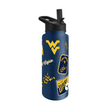 West Virginia 34oz Dreamweave Quencher Bottle - Logo Brands - Flyclothing LLC