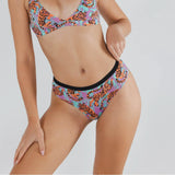 The Go Get 'Em | Abstract Tigers Cheeky Underwear - Shinesty - Flyclothing LLC
