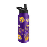 Western Illinois 34oz Dreamweave Quencher Bottle - Logo Brands - Flyclothing LLC