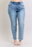 Judy Blue Plus Size High Waist Dad Jeans - Trendsi - Flyclothing LLC