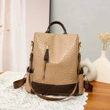 PU Leather Backpack Bag - Trendsi - Flyclothing LLC
