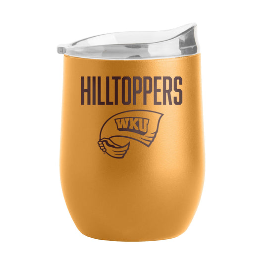 Western Kentucky 16oz Huddle Powder Coat Curved Bev - Logo Brands - Flyclothing LLC