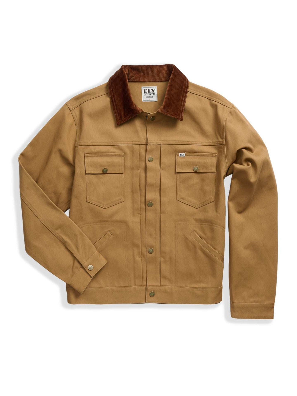 Men's Ely Cattleman Vintage Reissue Twill Trucker Jacket - Ely Cattleman - Flyclothing LLC