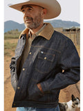 Men's Ely Cattleman Vintage Reissue Denim Jacket with Sherpa - Ely Cattleman - Flyclothing LLC