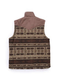 Men's Western Aztec Puffer Vest - Ely Cattleman - Flyclothing LLC
