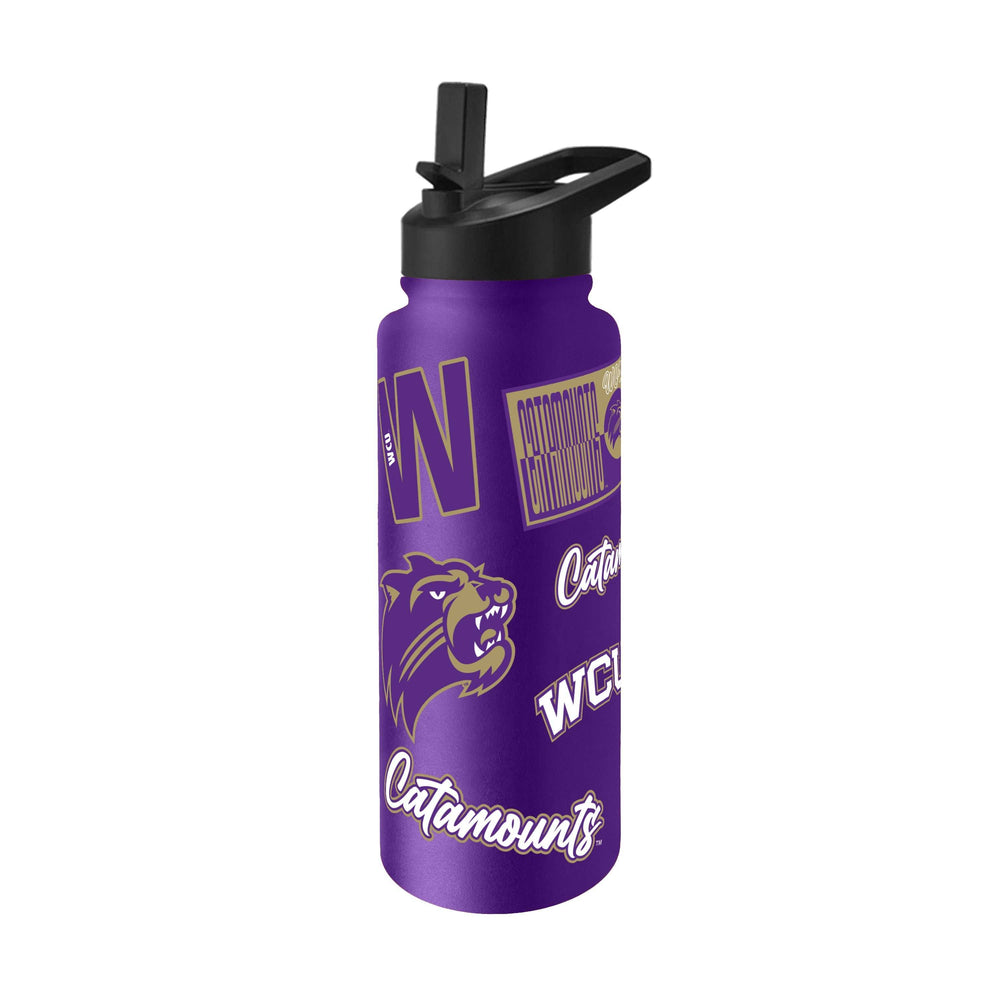 Western Carolina 34oz Dreamweave Quencher Bottle - Logo Brands - Flyclothing LLC