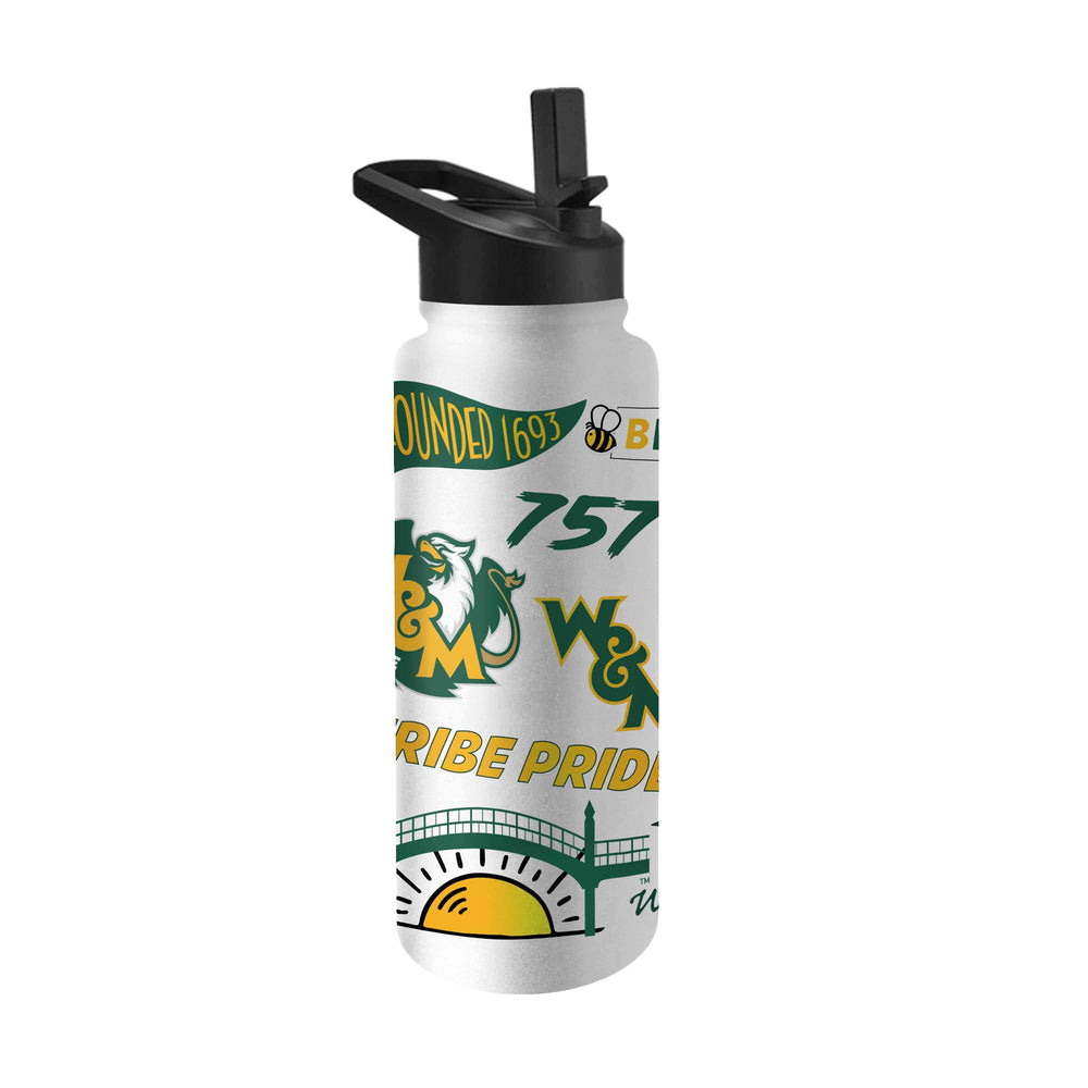Willam and Mary 34oz Native Quencher Bottle - Logo Brands - Flyclothing LLC