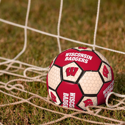 Wisconsin Soccer Ball - Logo Brands - Flyclothing LLC
