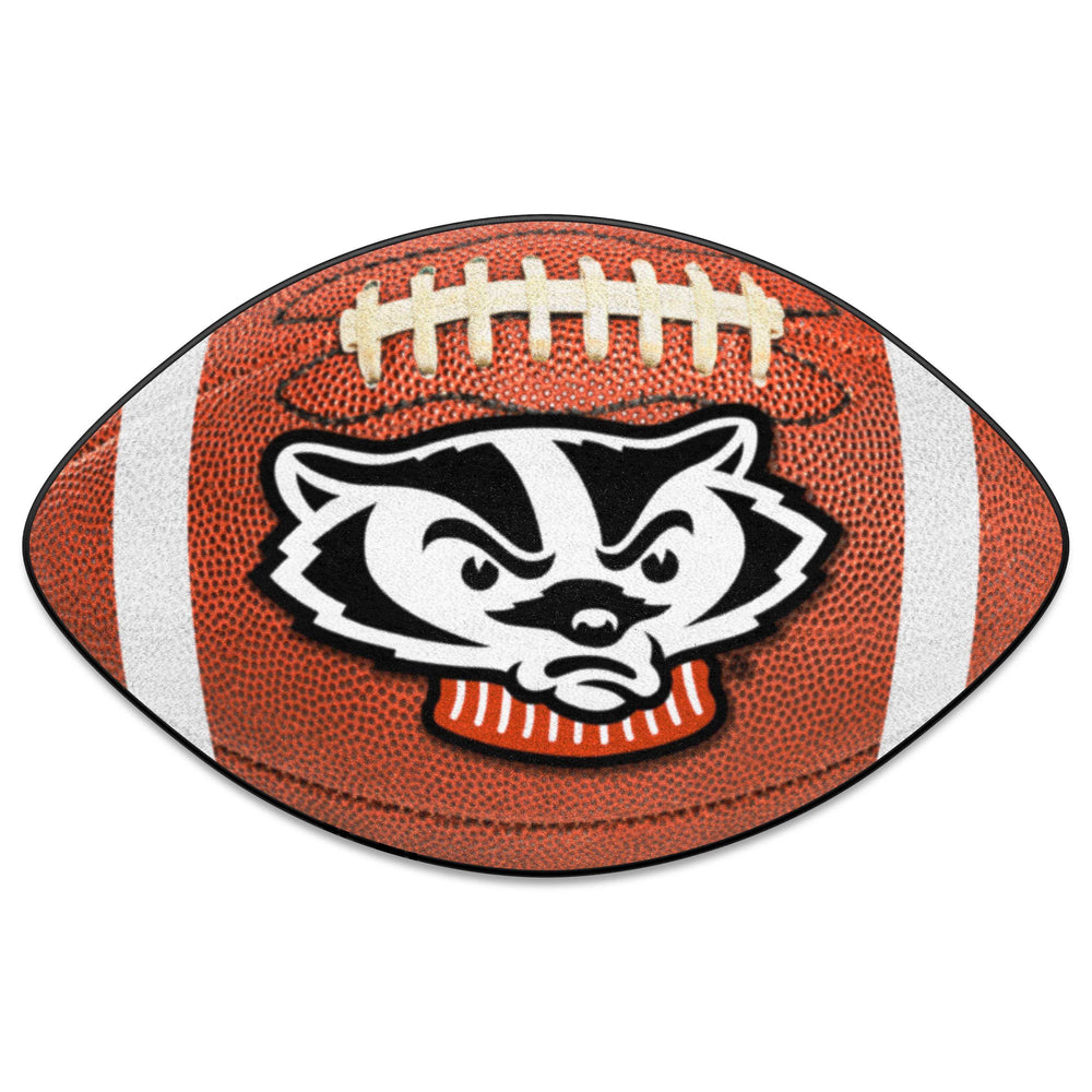 University of Wisconsin Football Mat - Logo Brands - Flyclothing LLC