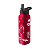 Wisconsin 34oz Dreamweave Quencher Bottle - Logo Brands - Flyclothing LLC
