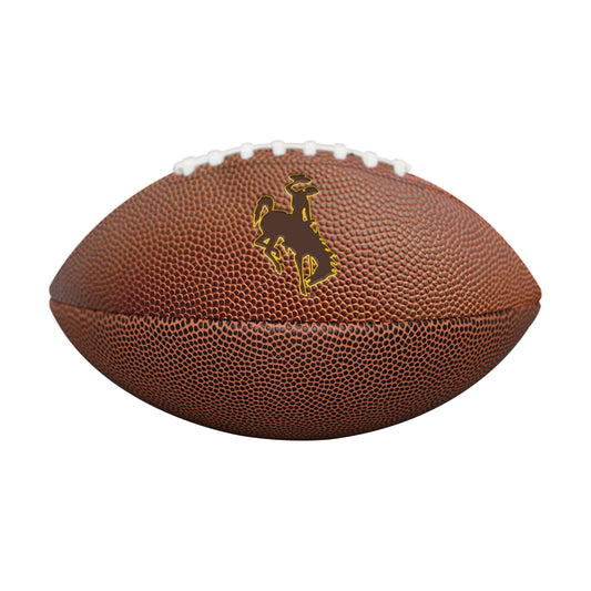 Wyoming Mini Size Composite Football - Logo Brands - Flyclothing LLC