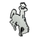 University of Wyoming Chrome Emblem - Logo Brands - Flyclothing LLC