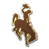 University of Wyoming Embossed Color Emblem - Logo Brands - Flyclothing LLC