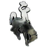 University of Wyoming Molded Chrome Emblem - Logo Brands - Flyclothing LLC