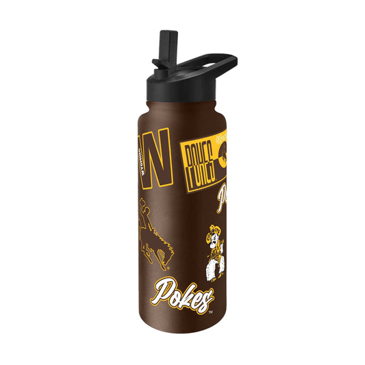 Wyoming 34oz Dreamweave Quencher Bottle - Logo Brands - Flyclothing LLC
