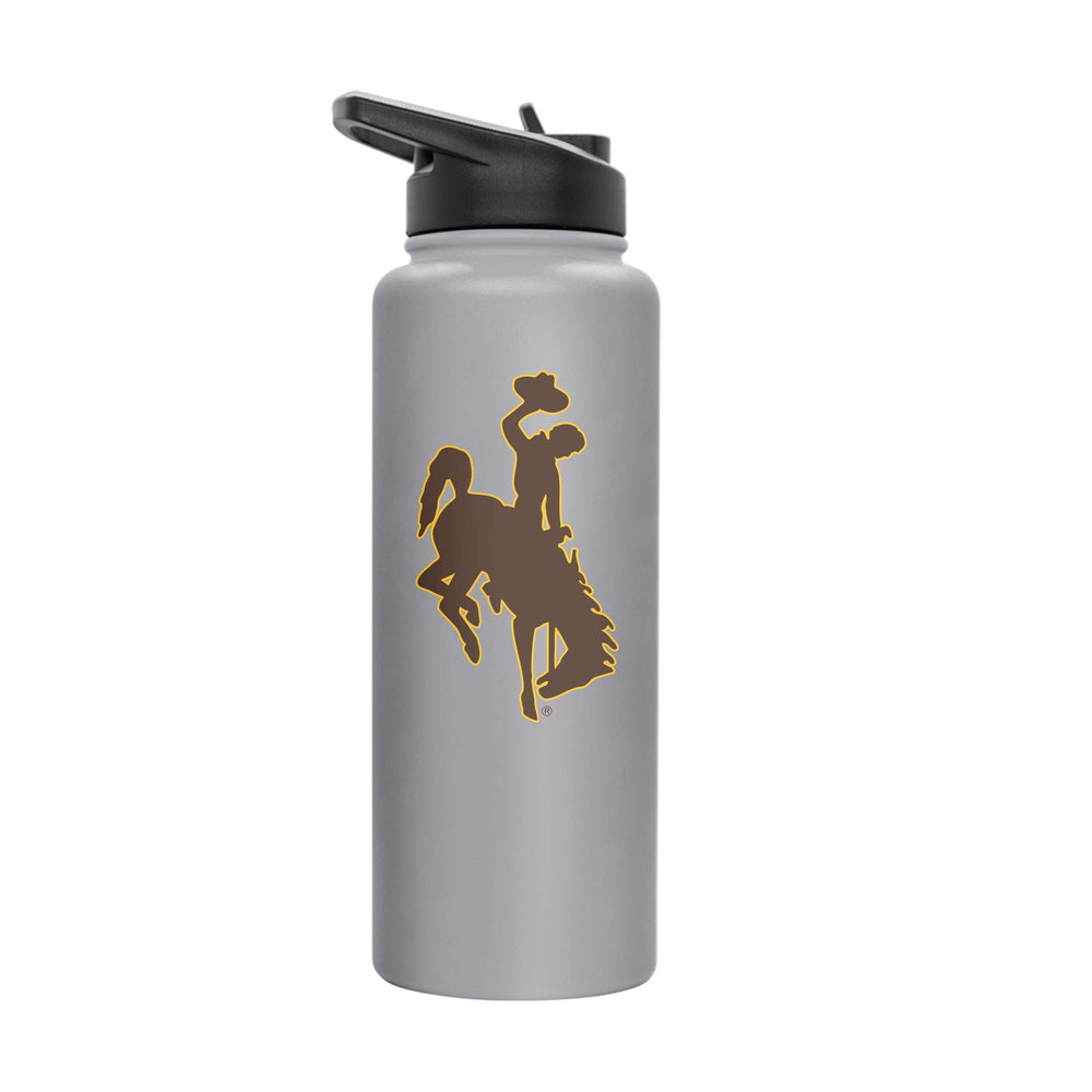 Wyoming 34oz Logo Quencher Bottle - Logo Brands - Flyclothing LLC