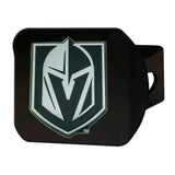 Vegas Golden Knights Black Metal Hitch Cover with Metal Chrome 3D Emblem - Vegas Golden Knights - Flyclothing LLC