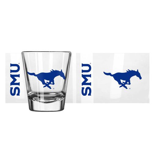 SMU 2oz Gameday Shot Glass - Logo Brands - Flyclothing LLC