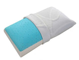 Cool Gel Memory Foam Queen Size Bed Pillow - Homeroots - Flyclothing LLC