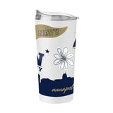 Naval Academy 20oz Native Powder Coat Tumbler - Logo Brands - Flyclothing LLC