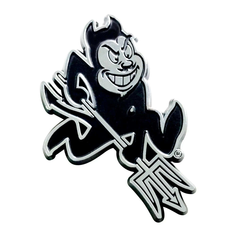 Arizona State Sun Devils 3D Chrome Metal Emblem - Arizona State - Flyclothing LLC