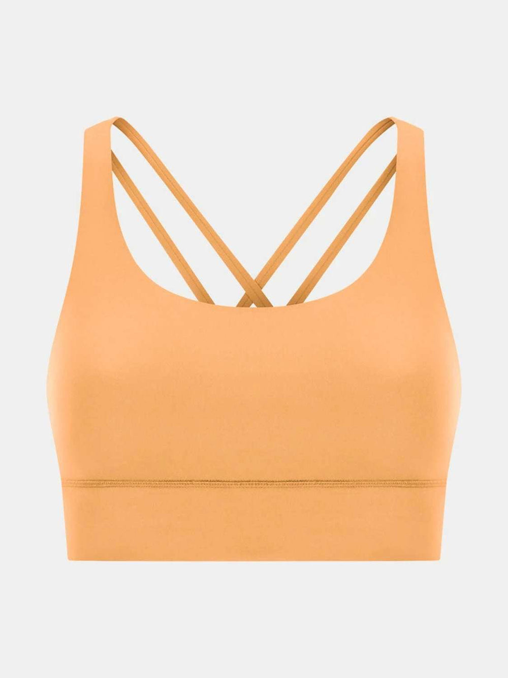 Crisscross Scoop Neck Active Tank - Trendsi - Flyclothing LLC