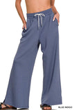 Zenana Scuba Drawstring Pants - Trendsi - Flyclothing LLC