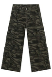 Men's Camouflage Wide Leg Jeans with Cargo Pockets - Trendsi - Flyclothing LLC