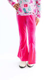 Magenta Velvet Bells - Mila & Rose ® - Flyclothing LLC
